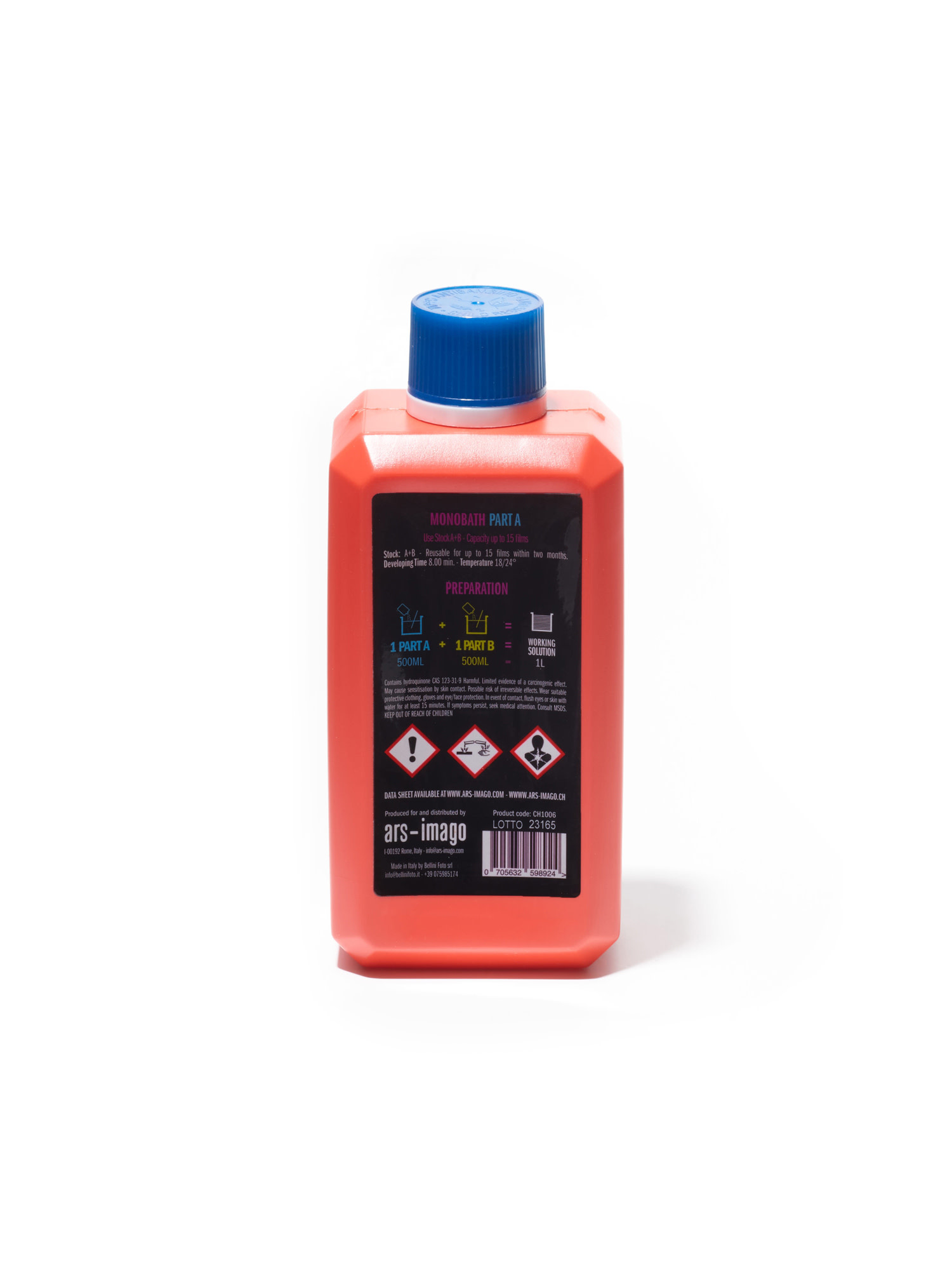 ARS-IMAGO Monobad Film Developer 2 x 500ml