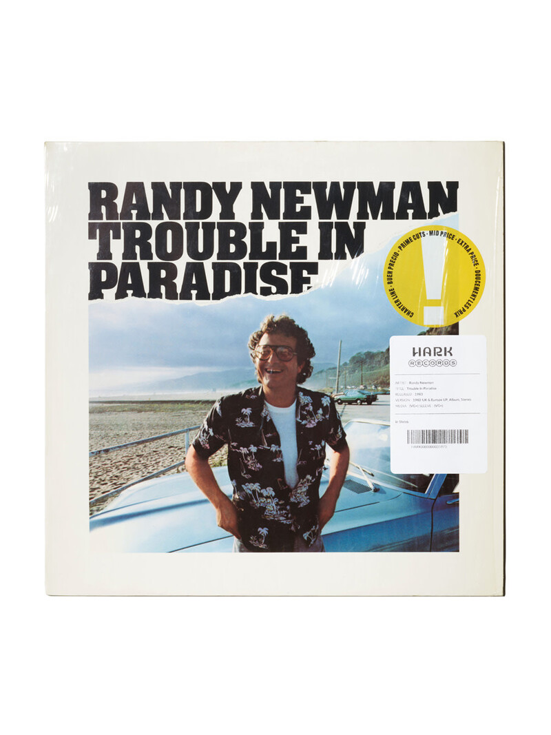 HARK RECORDS PARIS Randy Newman - Trouble in Paradise
