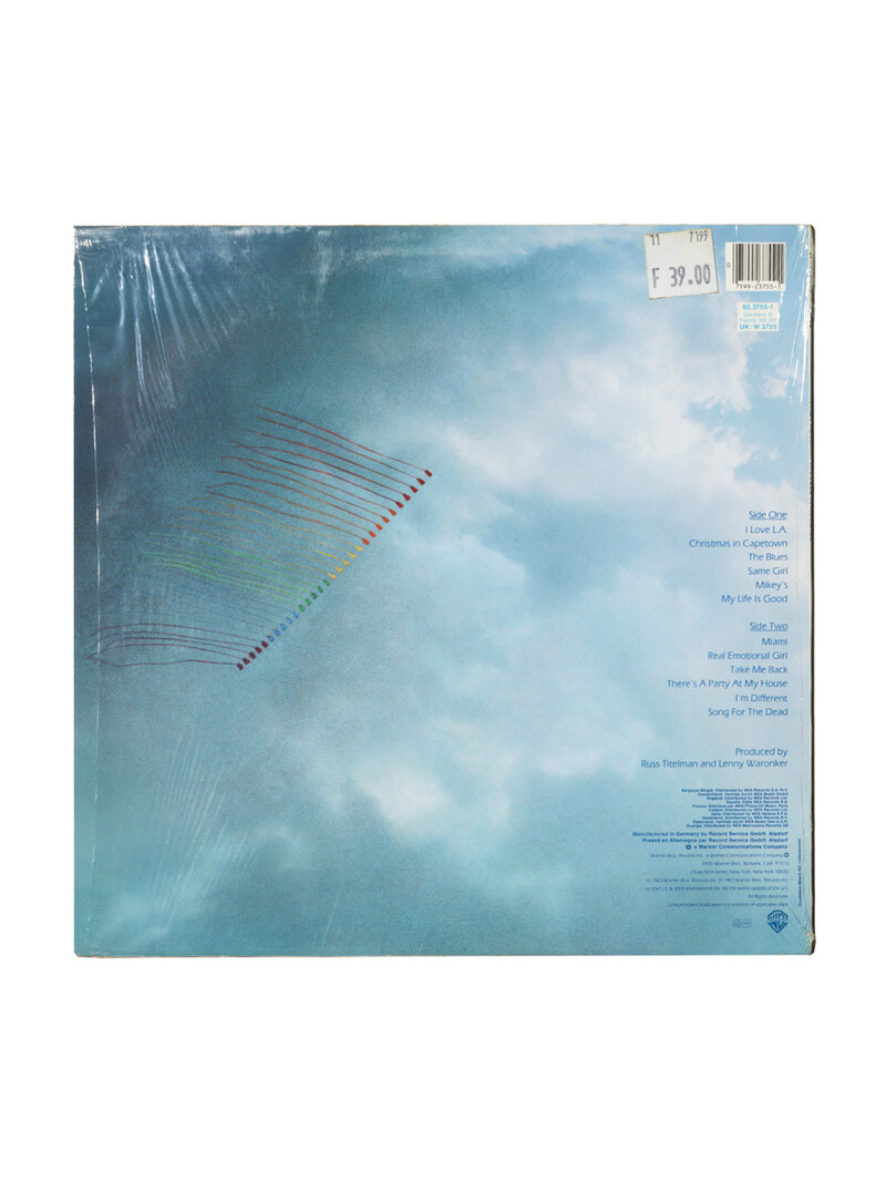 HARK RECORDS PARIS Randy Newman - Trouble in Paradise