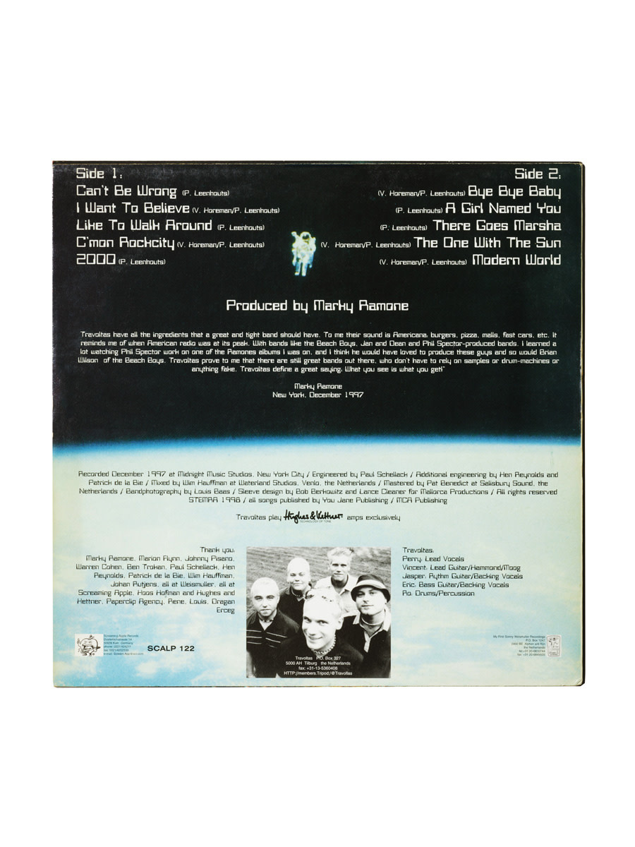 HARK RECORDS PARIS Travoltas - Modern World