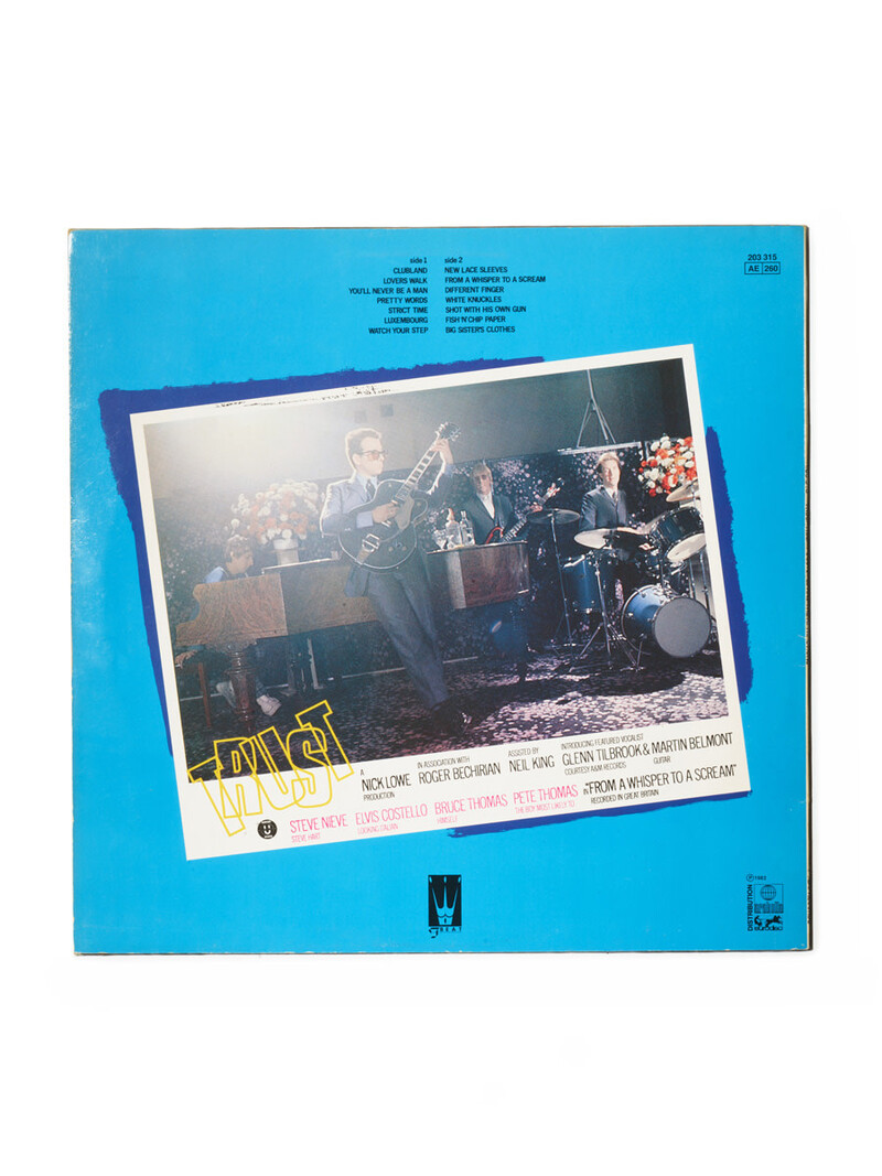 HARK RECORDS PARIS Elvis Castello & The Attractions - Trust