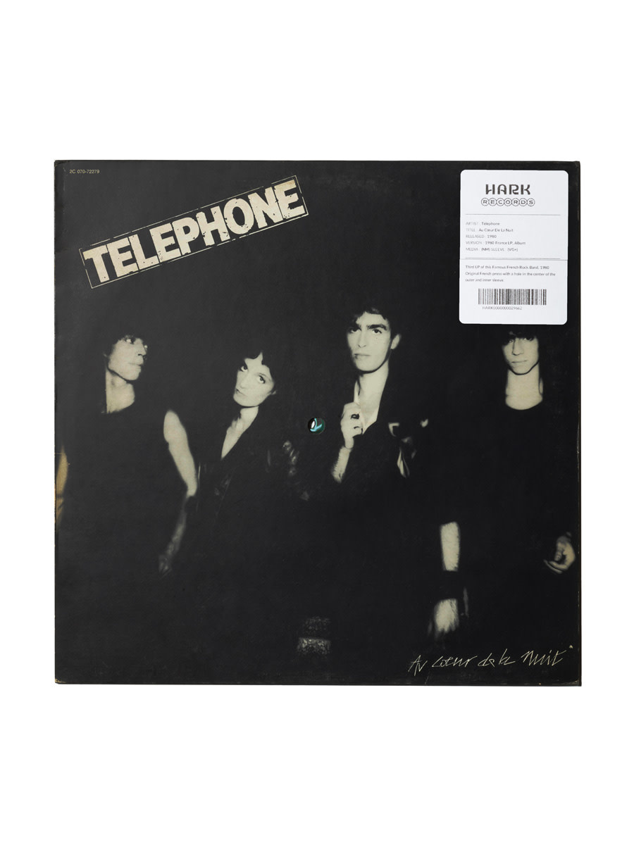 HARK RECORDS PARIS Téléphone - Au Cœr De La Nuit