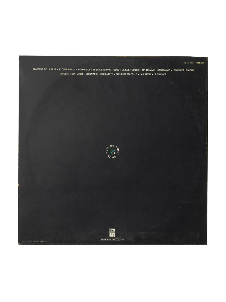 HARK RECORDS PARIS Téléphone - Au Cœr De La Nuit