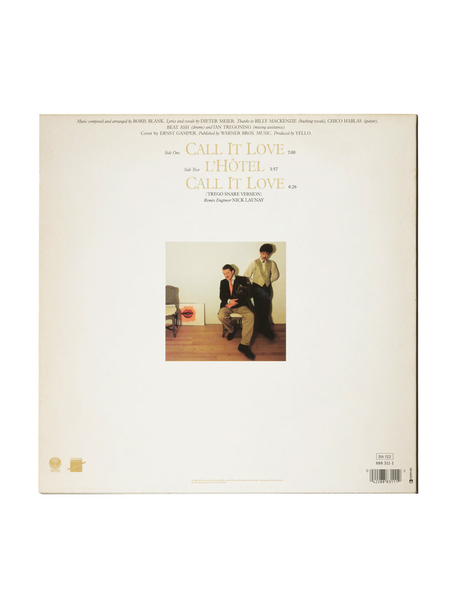 HARK RECORDS PARIS Yello - Call It Love