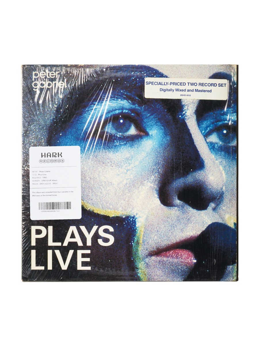 HARK RECORDS PARIS Peter Gabriel - Plays Life