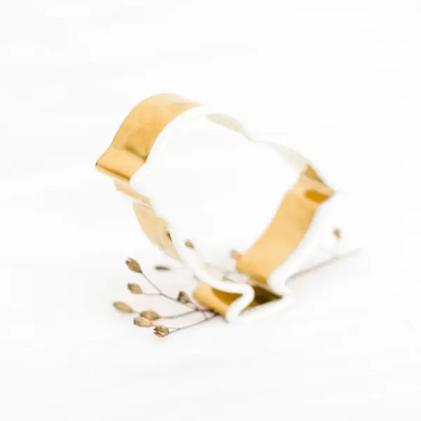 3er Set Ausstecher Frühling gold mit Silikonrand