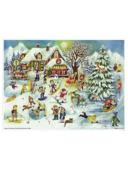Adventskalender A3 Ski-Plausch