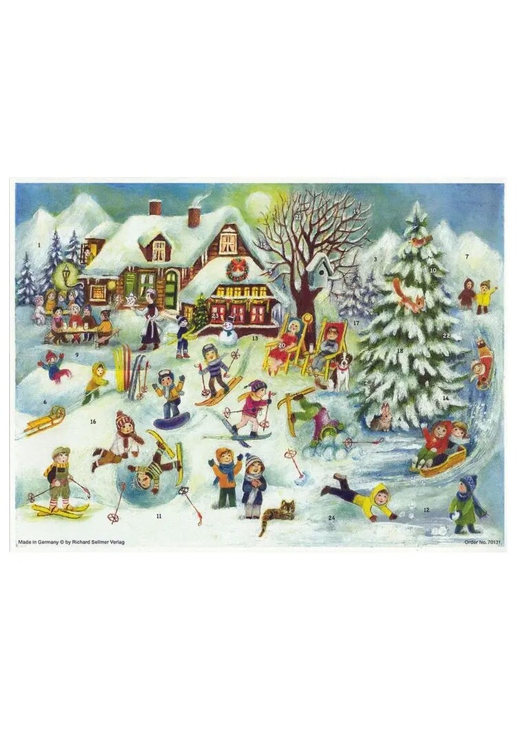 Adventskalender A3 Ski-Plausch