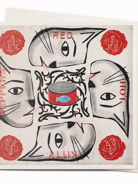 USTUDIO Doppelkarte - Red Hot Kitty Peppers