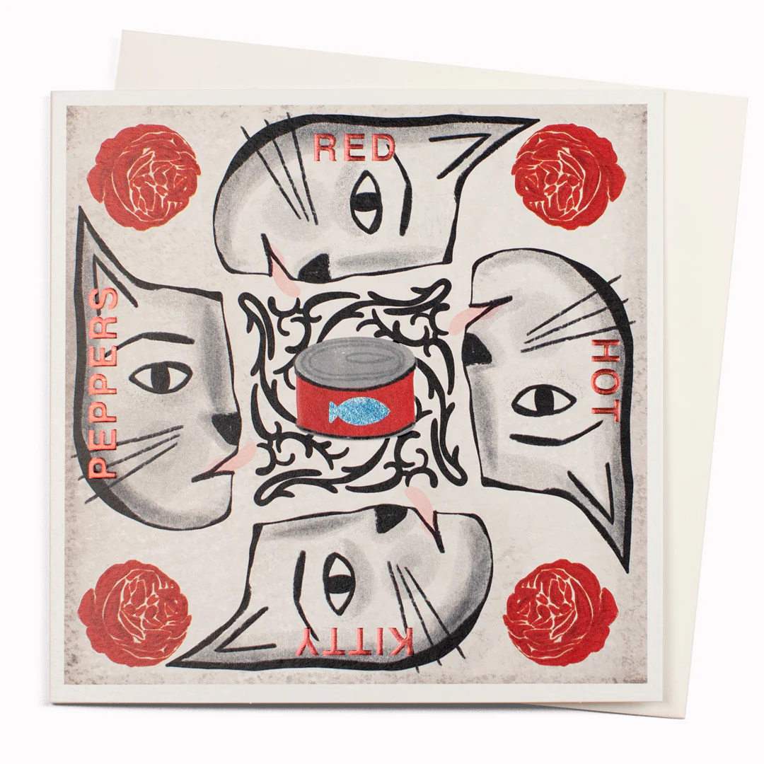 USTUDIO Doppelkarte - Red Hot Kitty Peppers