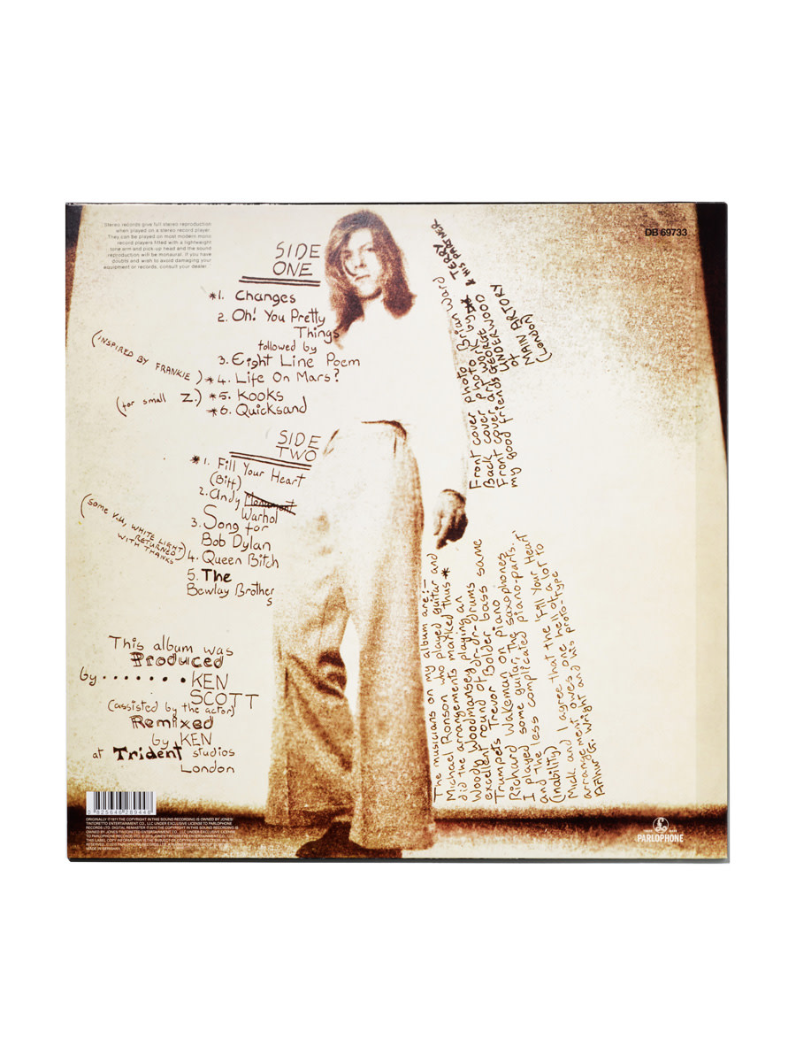 NÉ RECORDS David Bowie – Hunky Dory