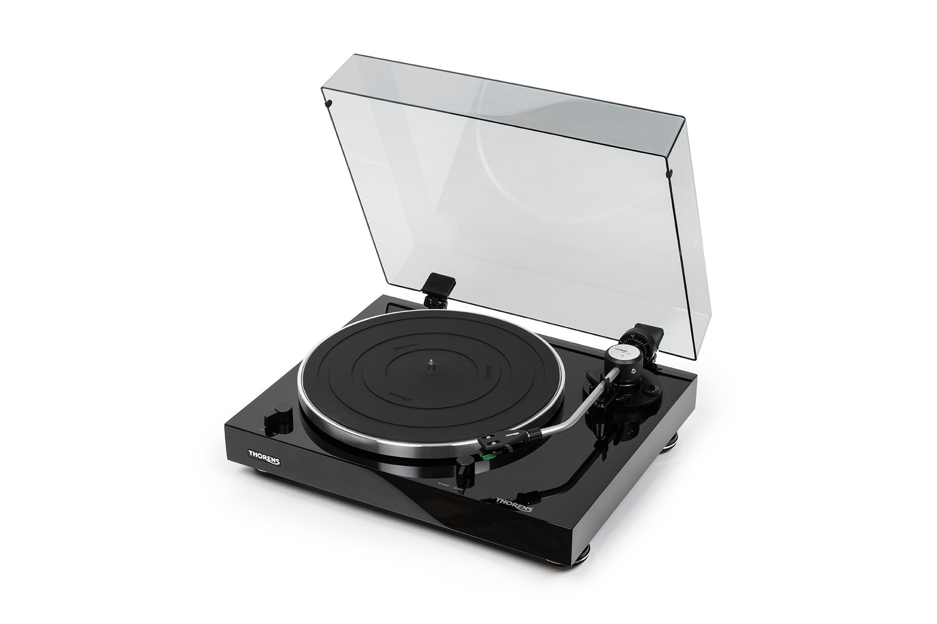 THORENS Plattenspieler TD-204 manuell mit Phonovorstufe TP120 Tonarm
