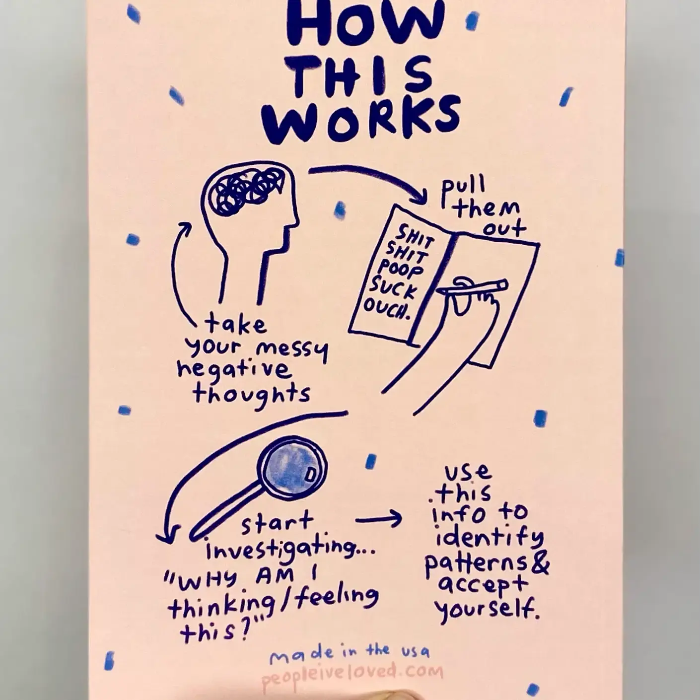 PEOPLE I‘VE LOVED Journal ALL THE BAD STUFF