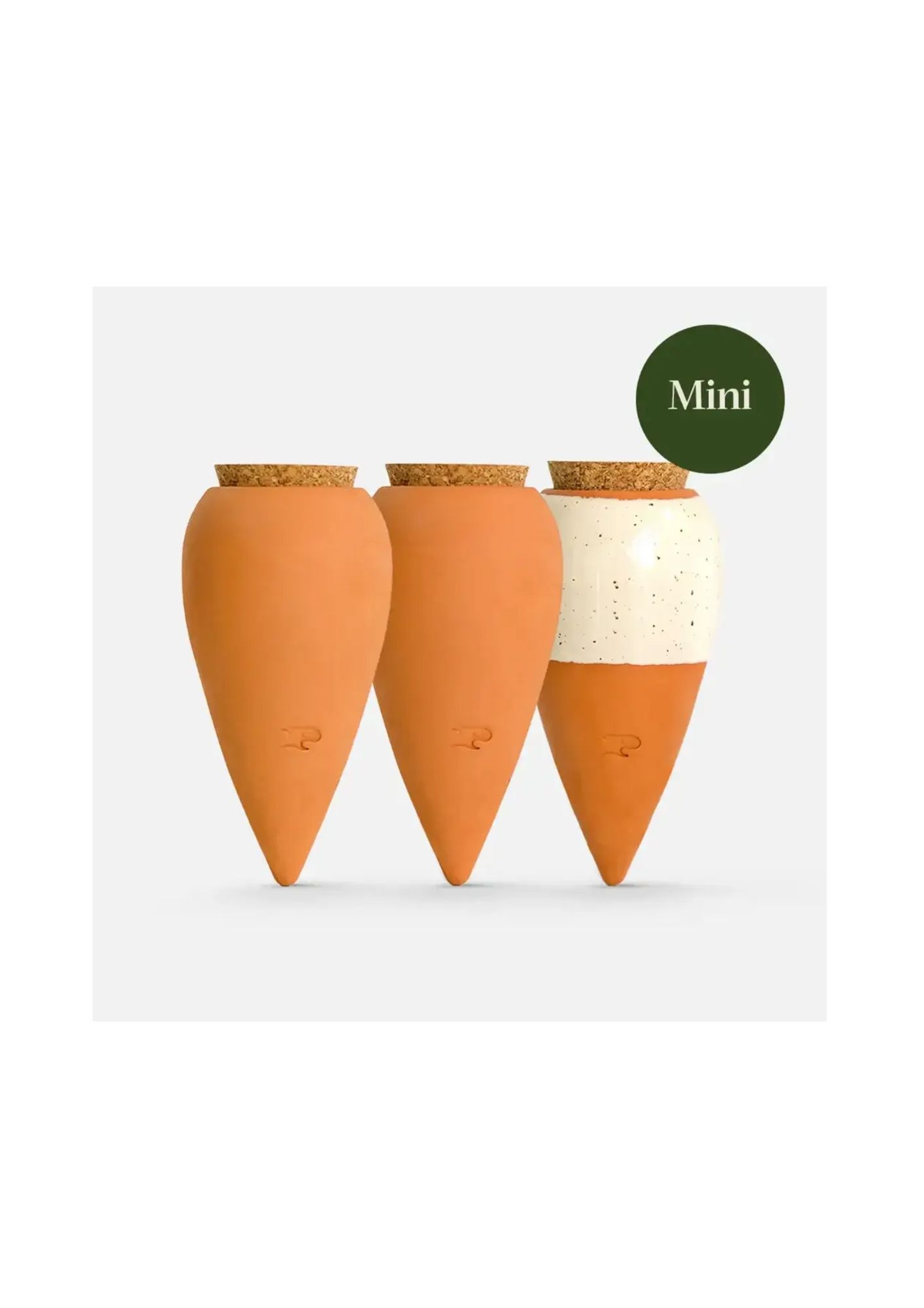 Oya Wasserspender aus Terrakotta Set klein