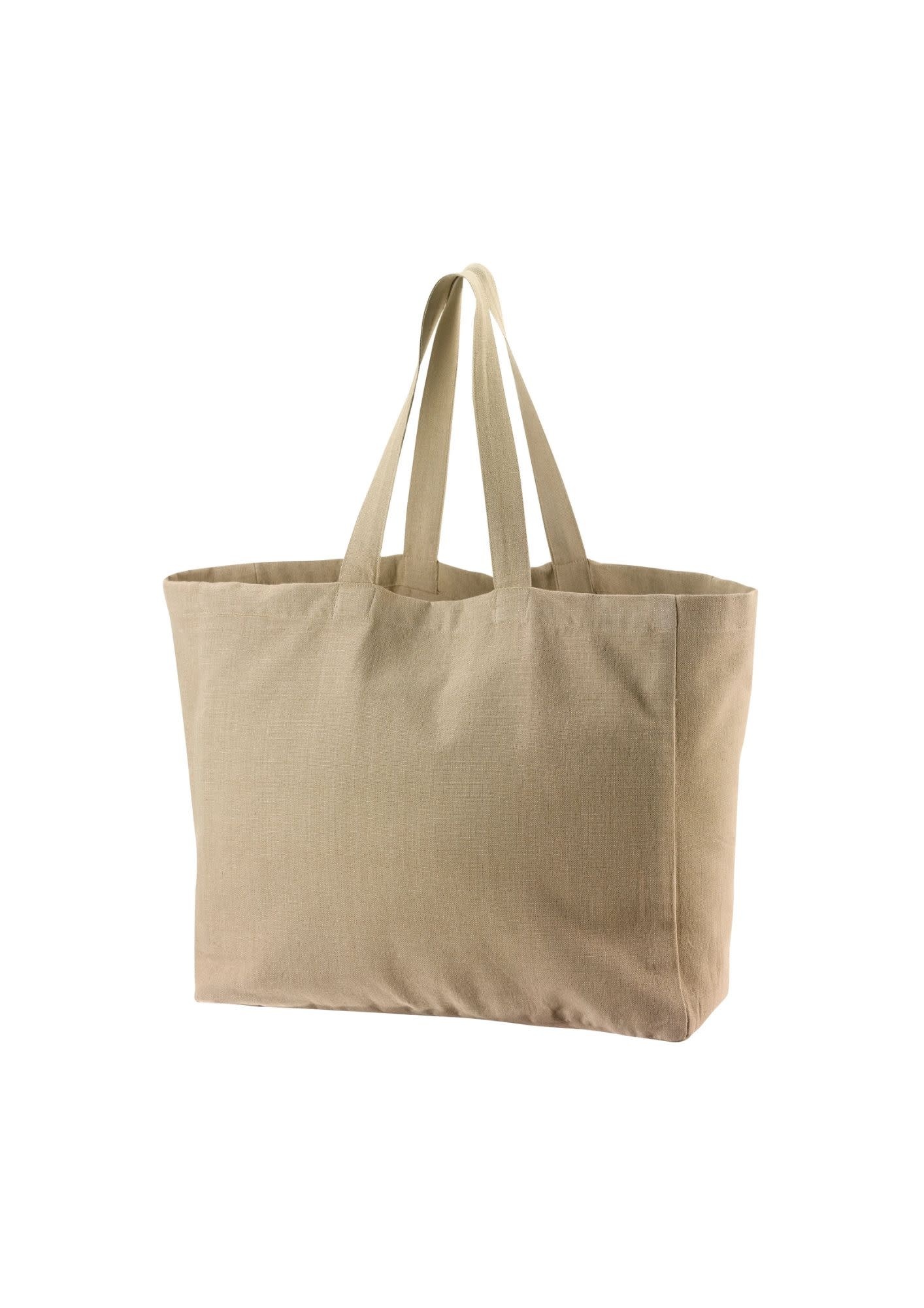 grosse Tasche aus 100% recycelter Baumwolle