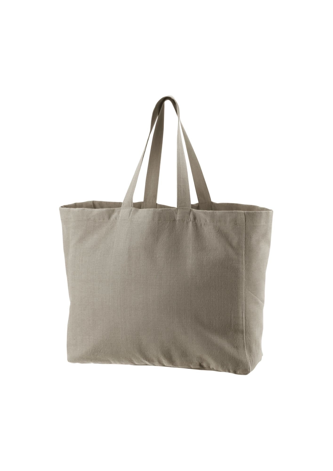 grosse Tasche aus 100% recycelter Baumwolle