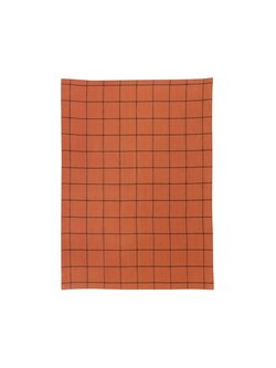 Geschirrtuch Metis Gitter Orange