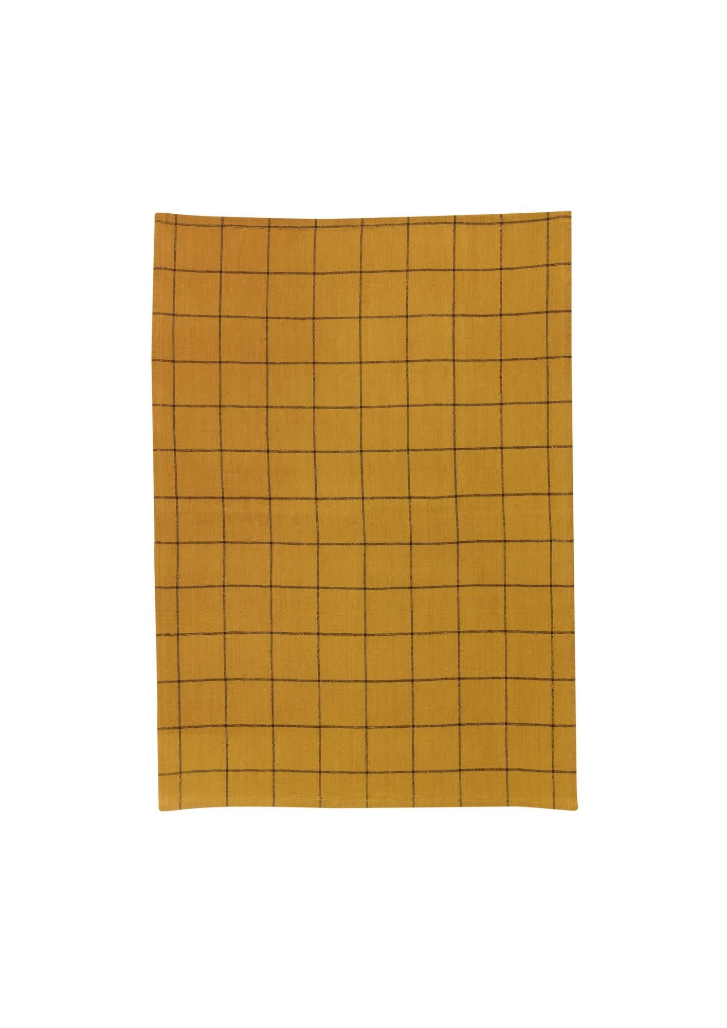 Geschirrtuch Metis Gitter Bronze