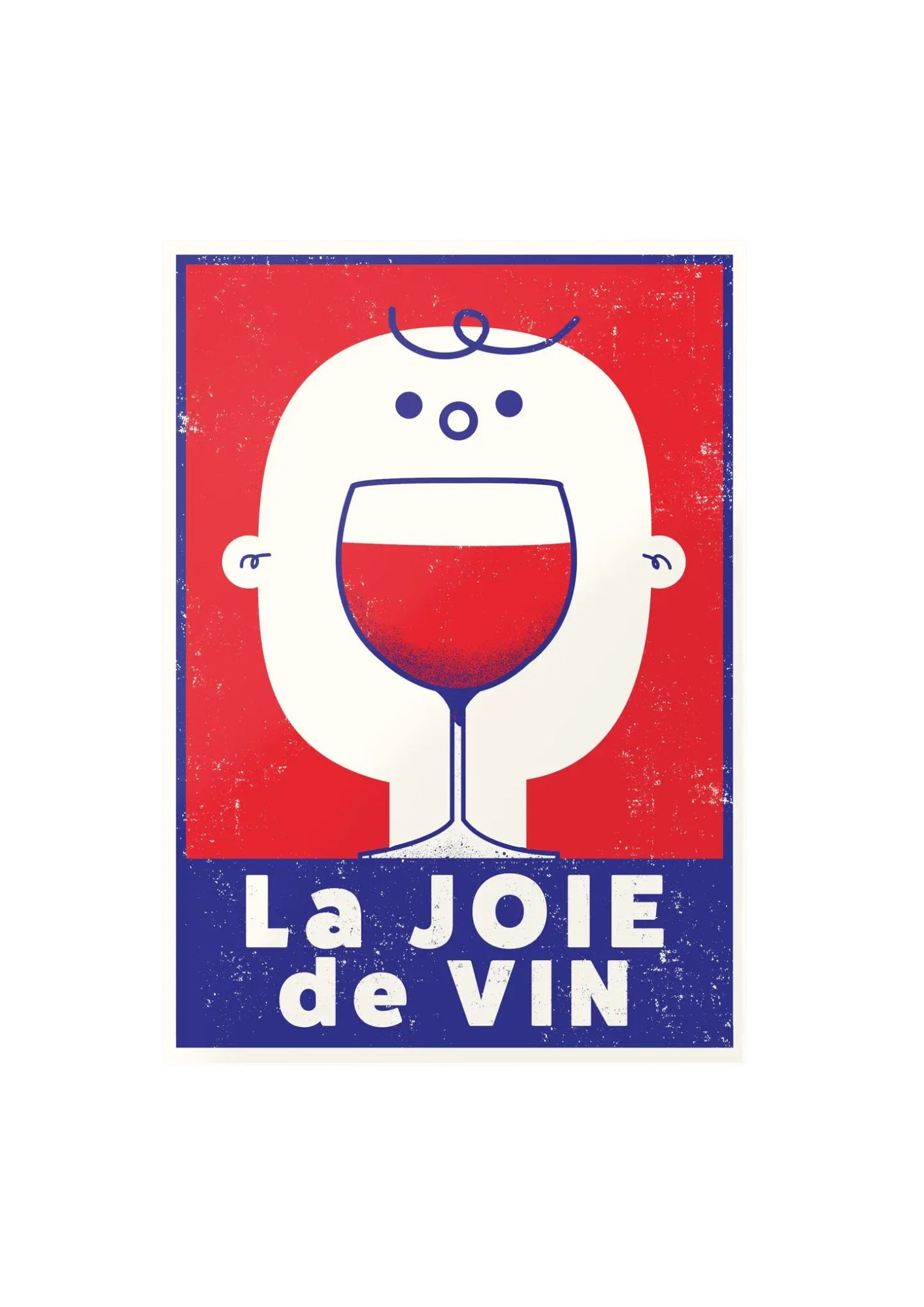 BRUXELLES TE SALUE FIEU Kunstdruck La joie de vin