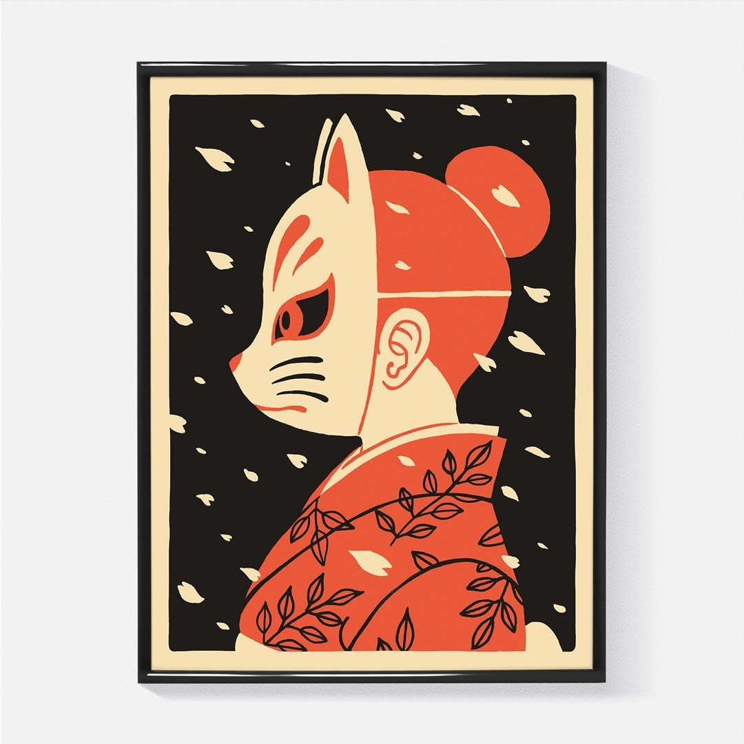 YEAAAH! STUDIO Kunstdruck Hanami 30x40cm