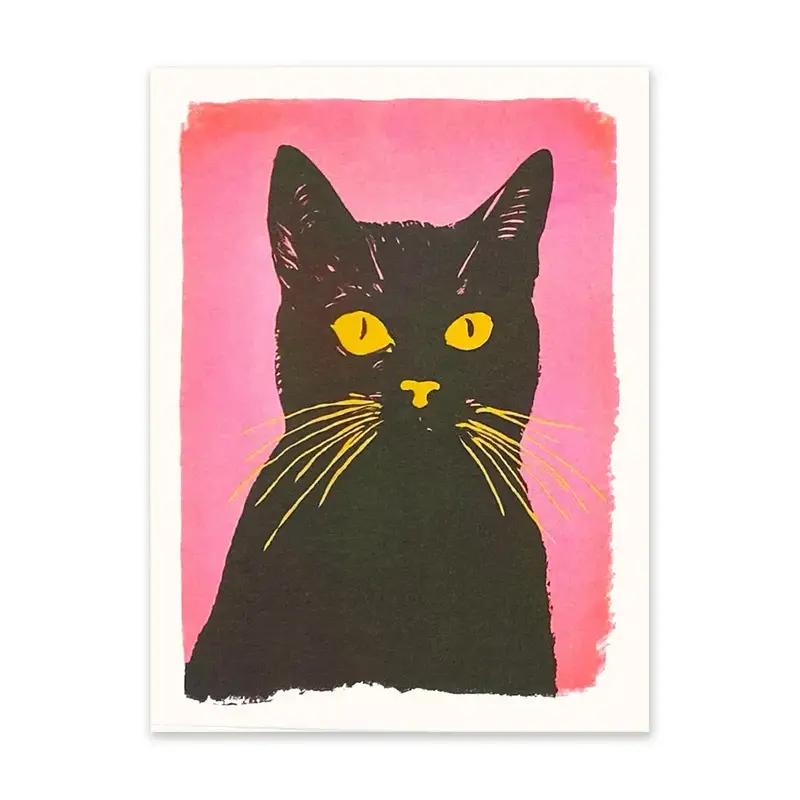 OHH DEER Riso Print Katze