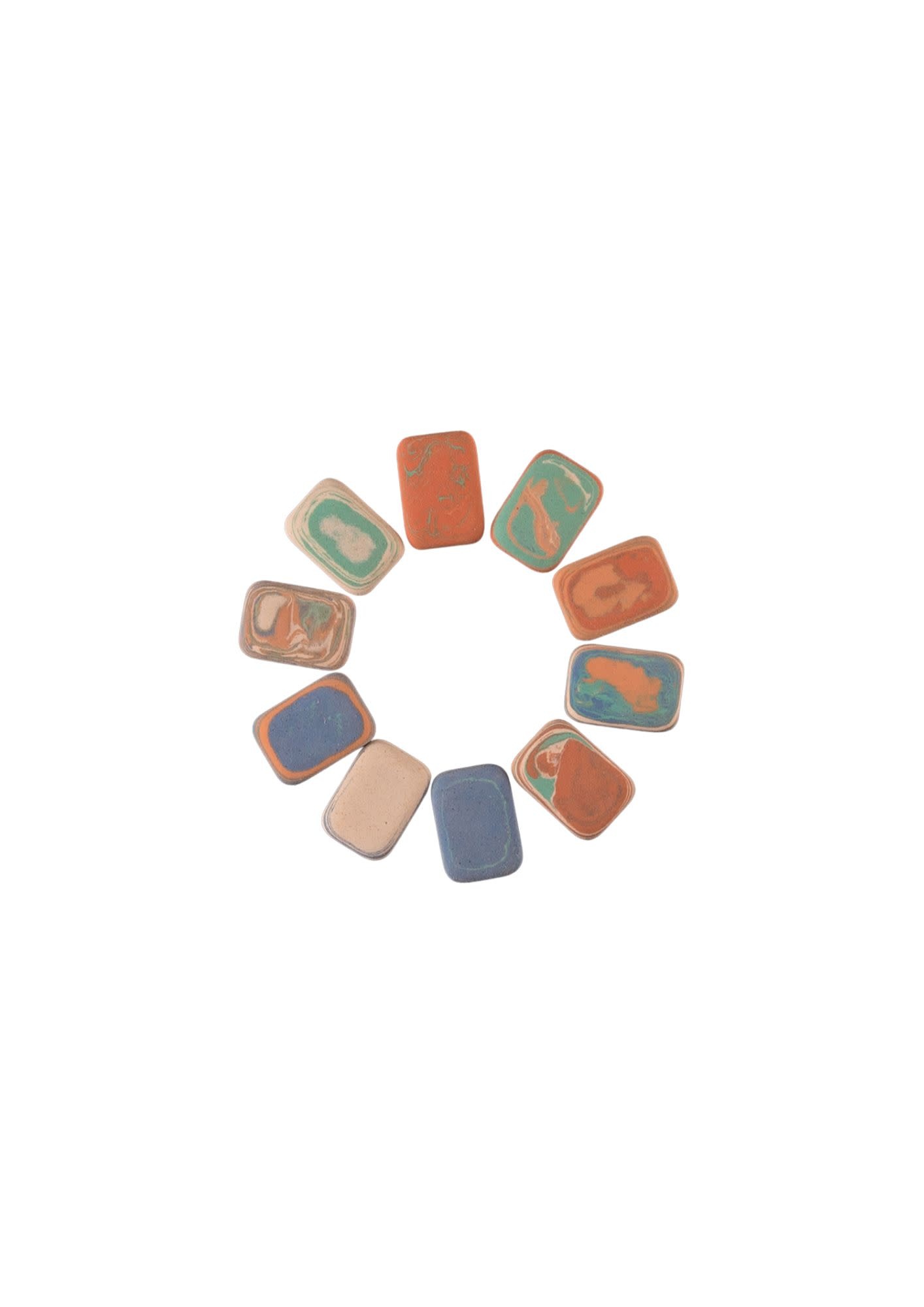 LE TYPOGRAPHE 10 Retro Mini Radiergummis