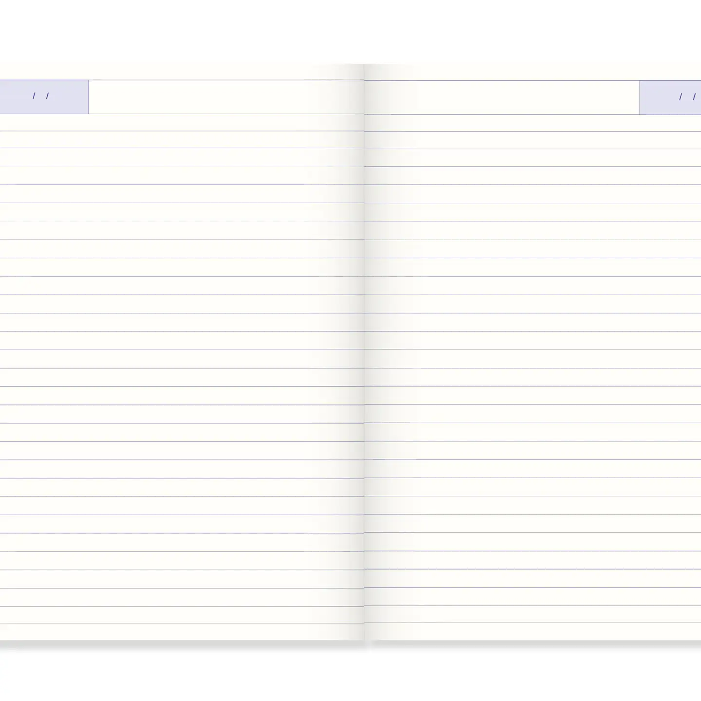 A-JOURNAL STATIONERY Reisetagebuch blau gestreift