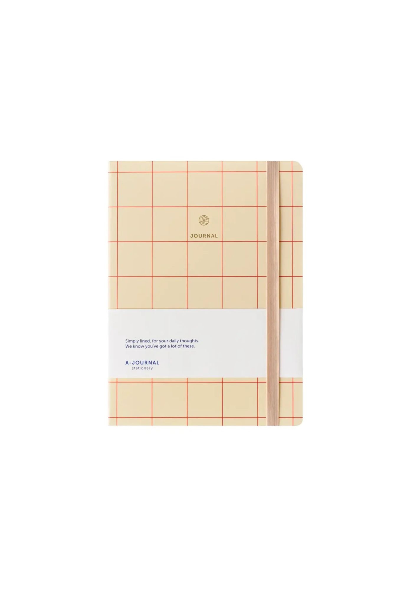 A-JOURNAL STATIONERY Notizbuch rot kariert