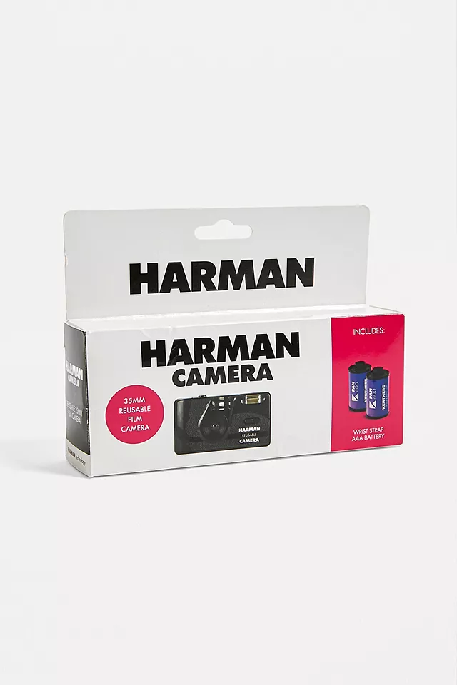 Wiederverwendbare Kompaktkamera Harman inkl. zwei Filme