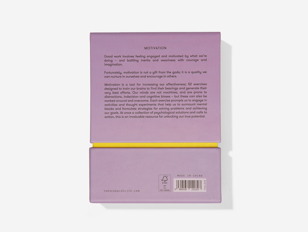 THE SCHOOL OF LIFE Motivation - Kartenspiel