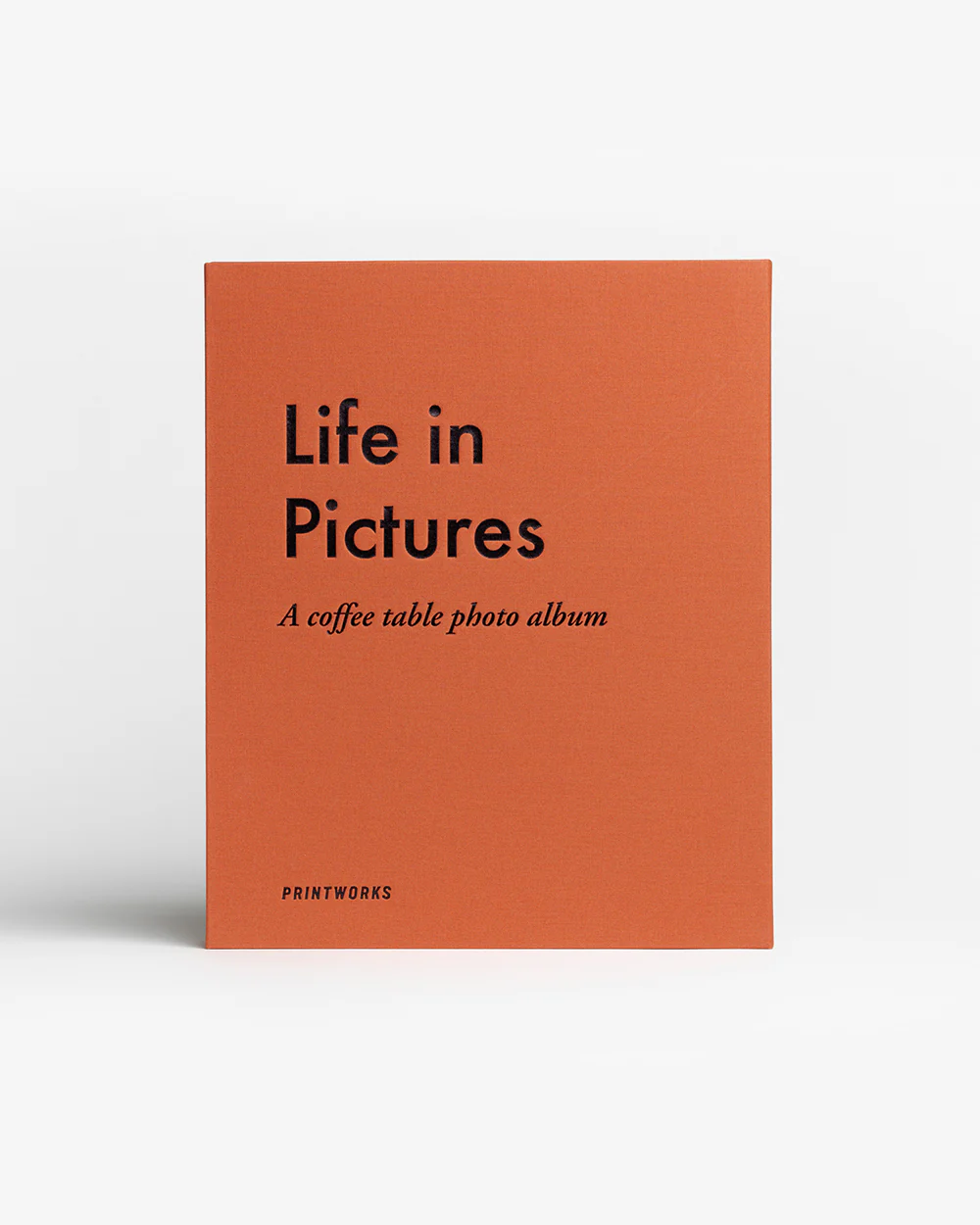 PRINTWORKS Fotobuch Life in Pictures orange
