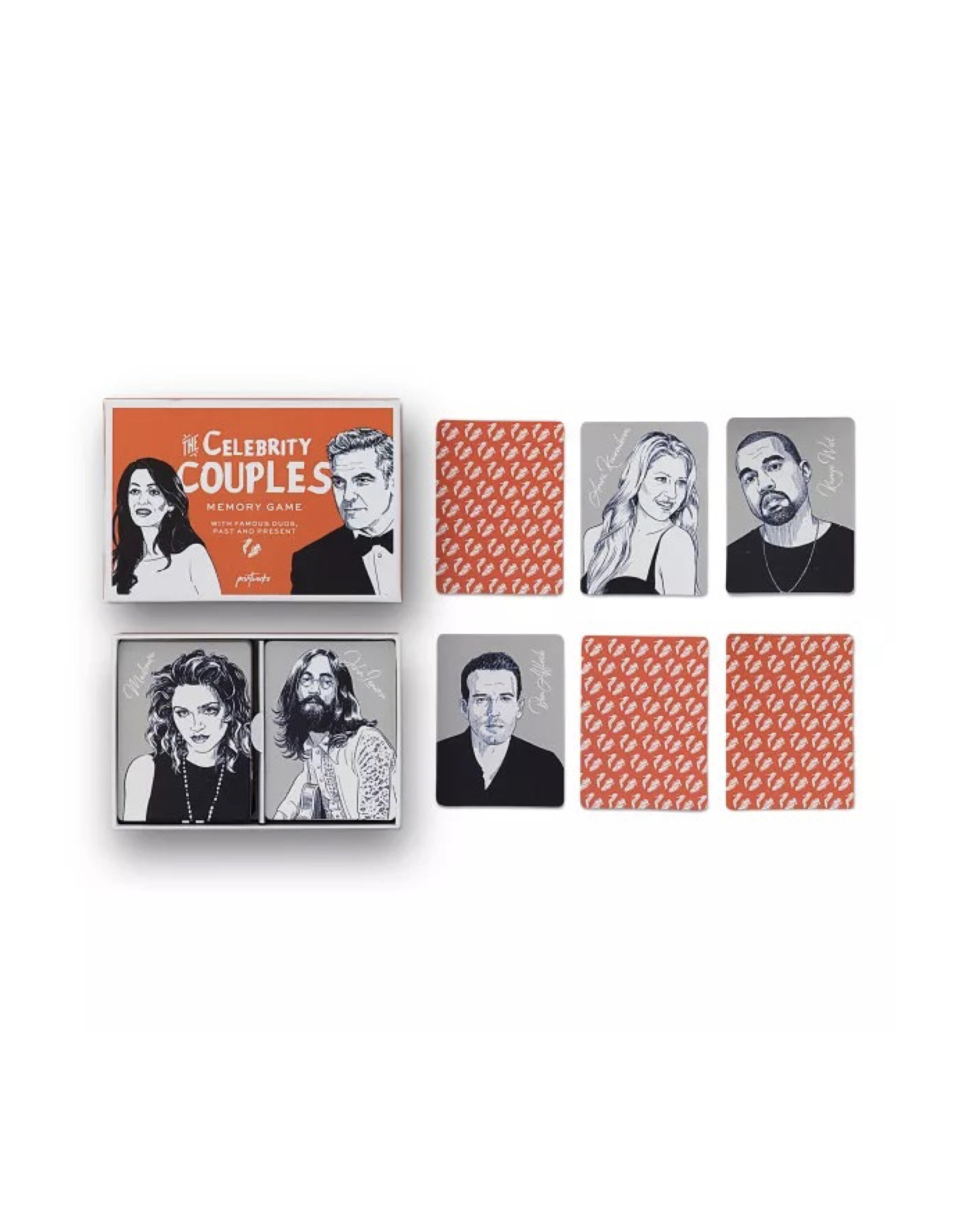 PRINTWORKS Memory Spiel The Celebrity Couples
