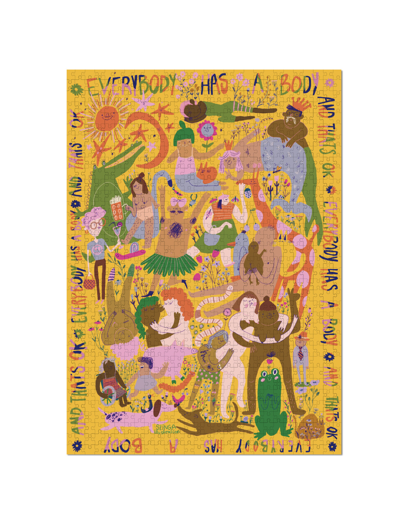 WONDERPIECES Puzzle Everybody Has a Body