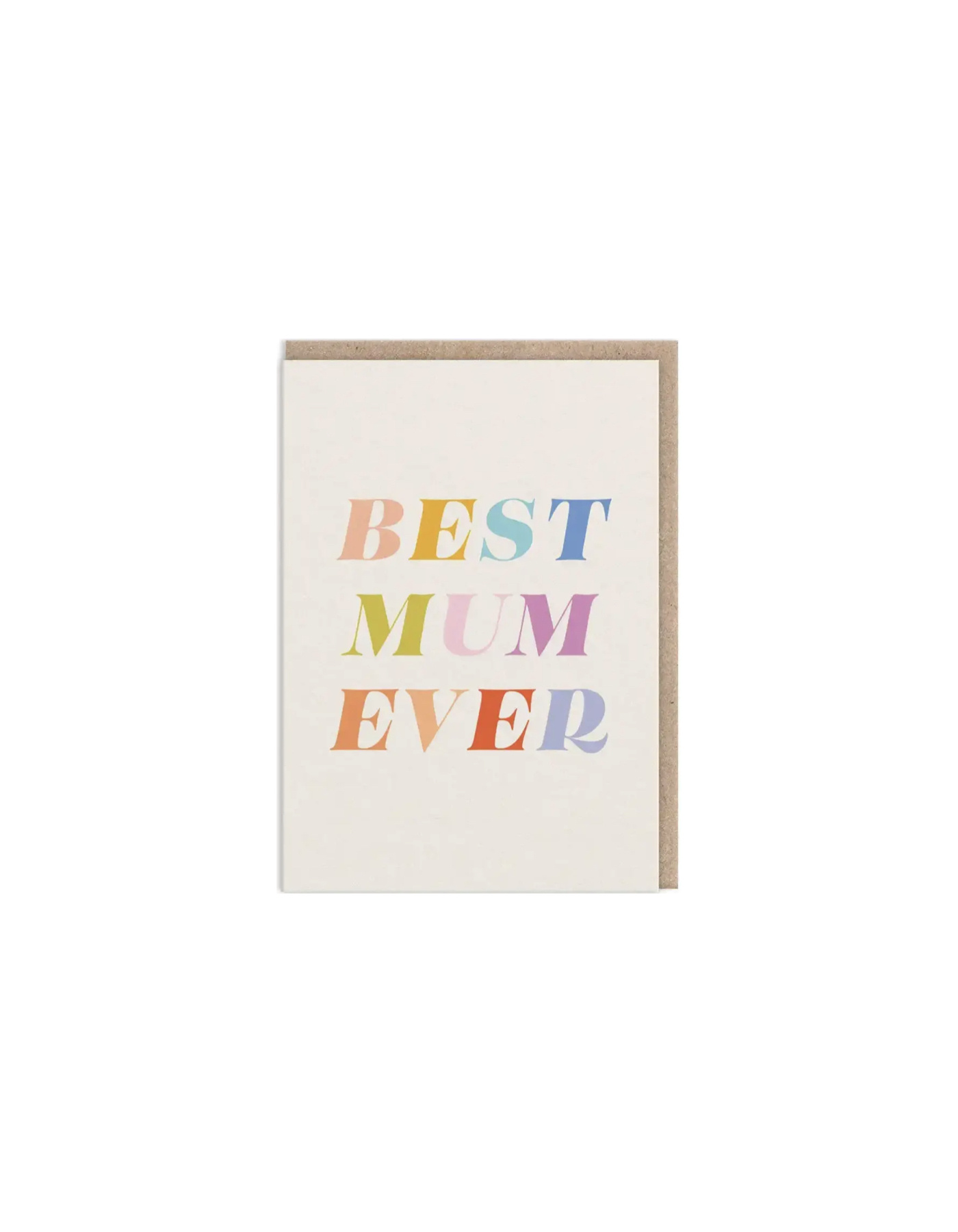 OHH DEER Doppelkarte Best Mum Ever