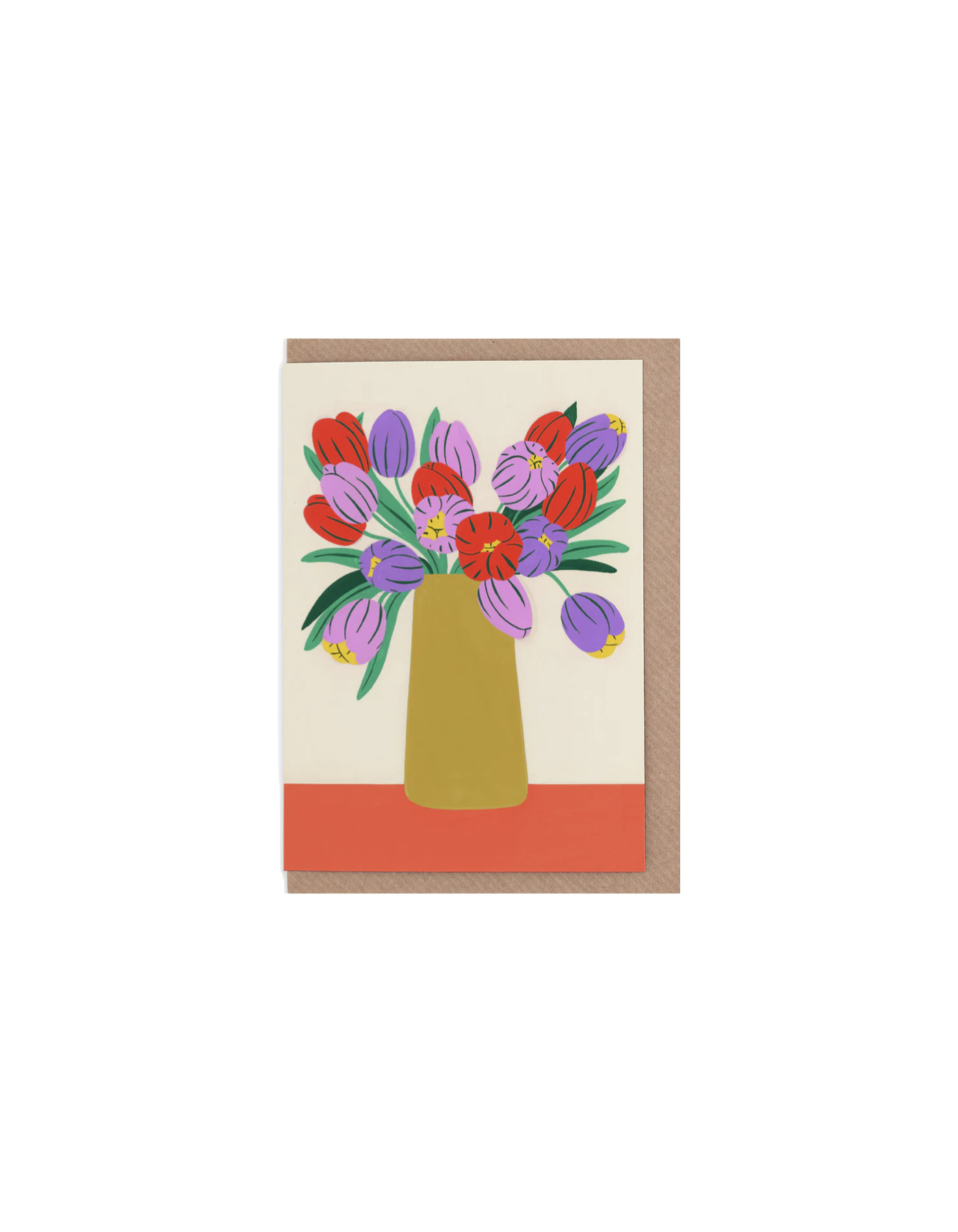EVERMADE Doppelkarte spring flowers