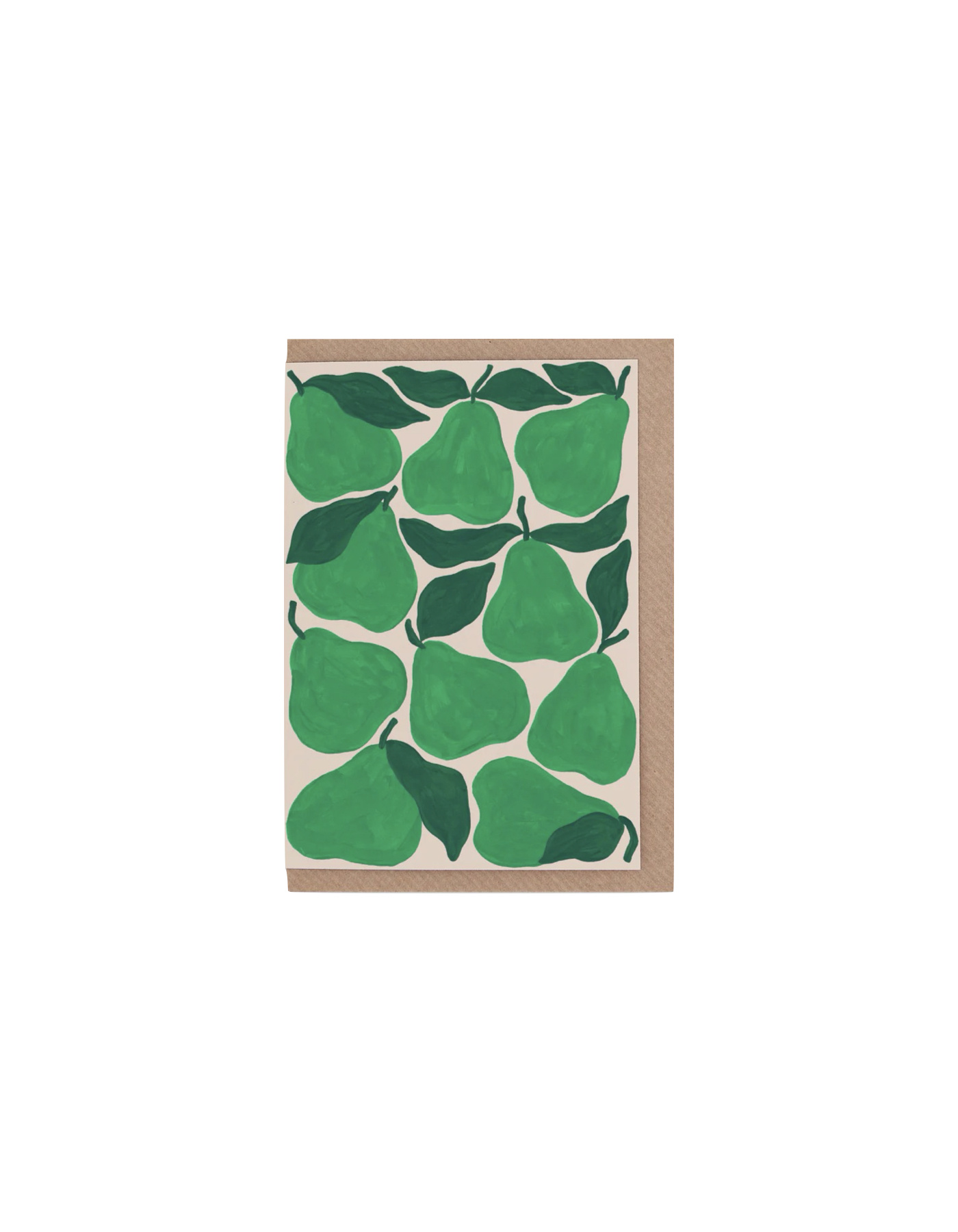 EVERMADE Doppelkarte green pears