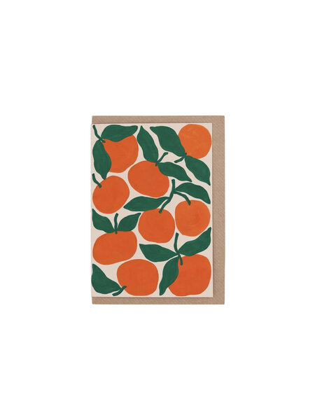 EVERMADE Doppelkarte tangerines