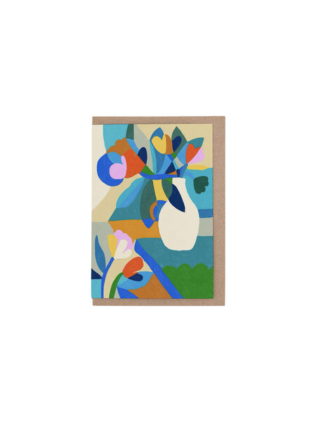 EVERMADE Doppelkarte flowers in the vase