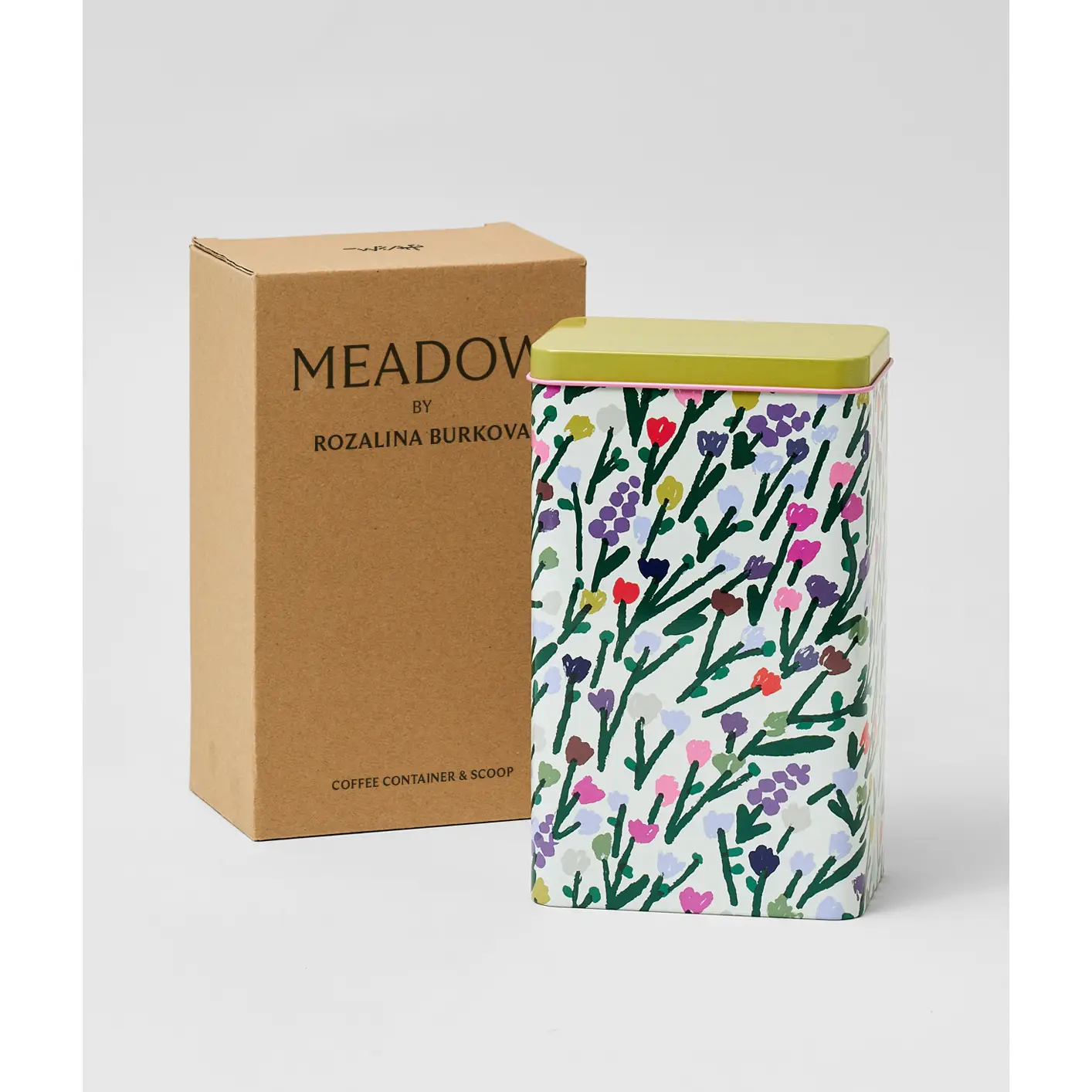 WRAP Kaffeedose Blumenmuster