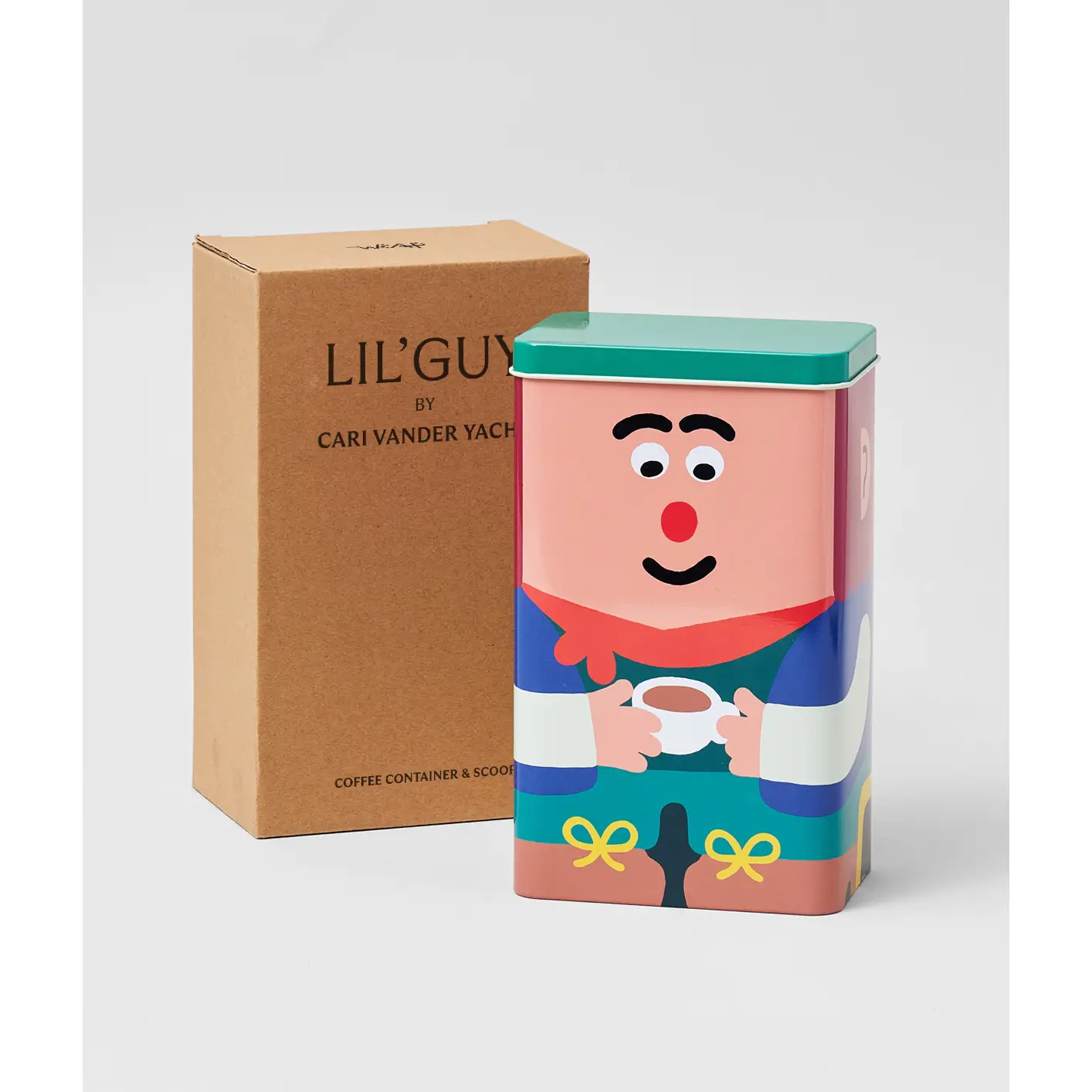 WRAP Kaffeedose Kleiner Mann mit Kaffee