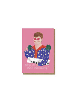 DARIA SOLAK ILLUSTRATIONS Doppelkarte mit Umschlag ELTON