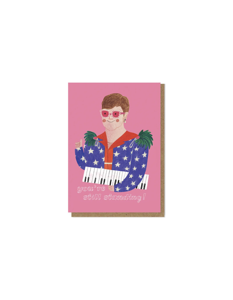 DARIA SOLAK ILLUSTRATIONS Doppelkarte mit Umschlag ELTON