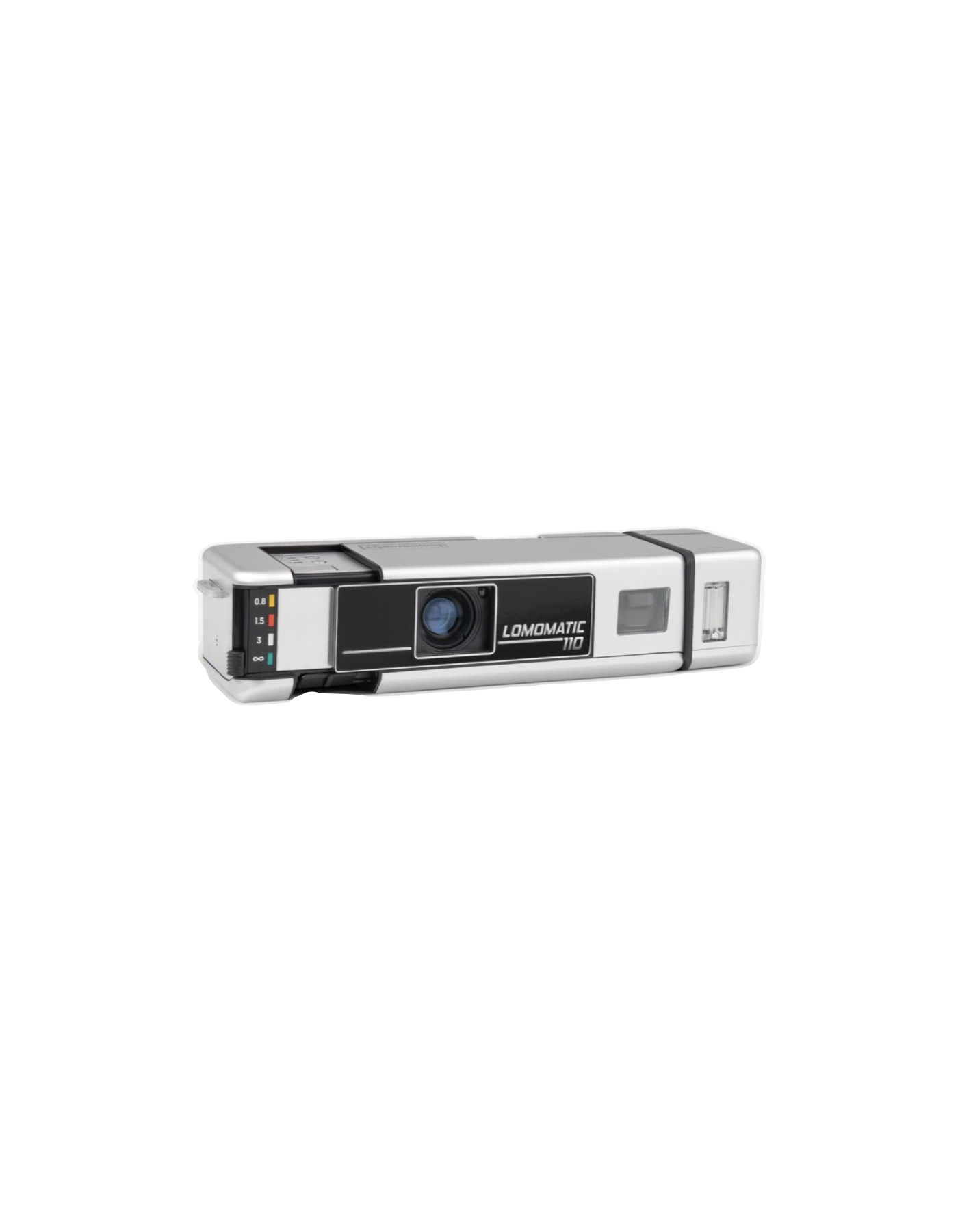 LOMOGRAPHY Lomomatic 110 Camera & Flash - Metal edition