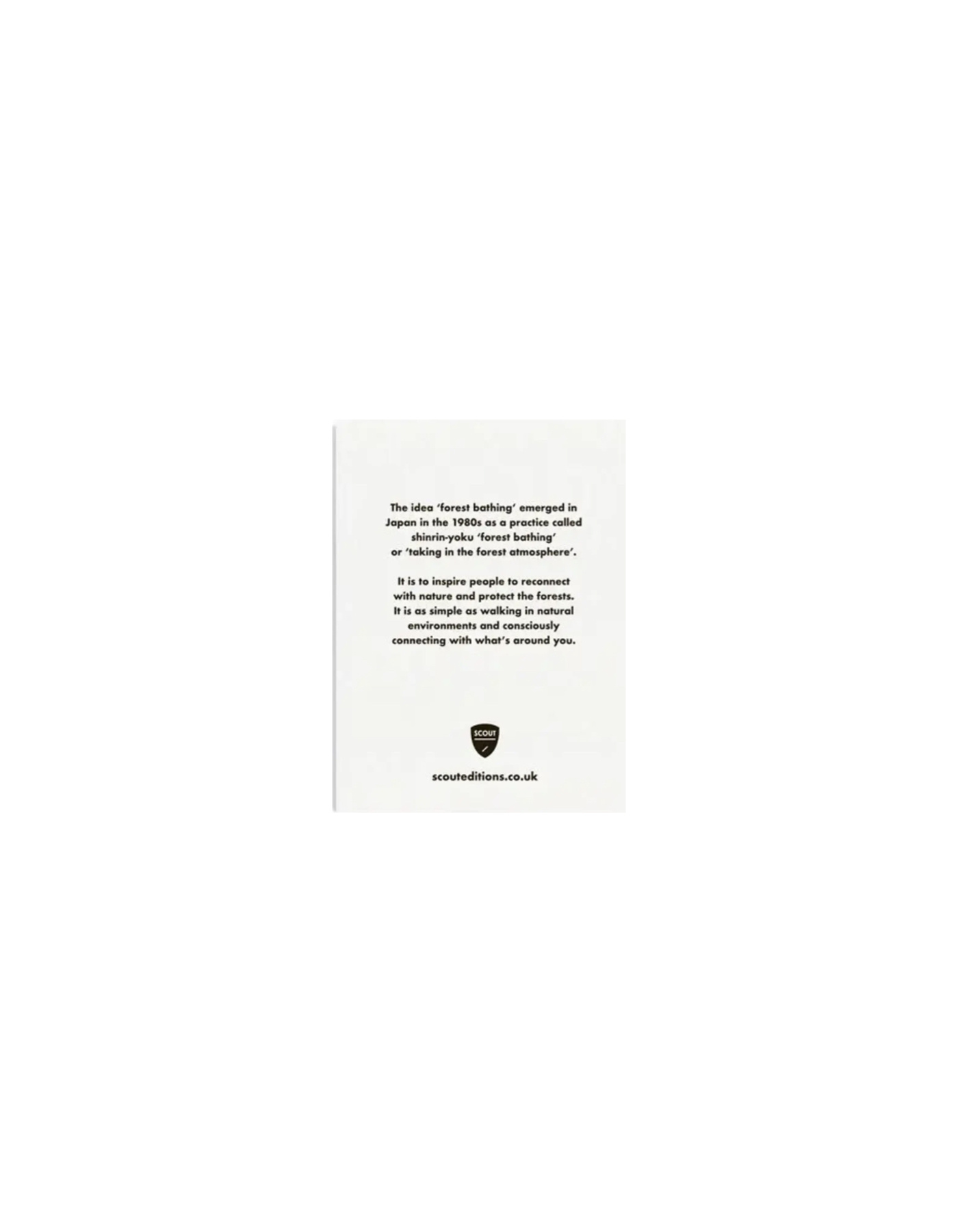 SCOUT EDITIONS Kleine Doppelkarte Bäume