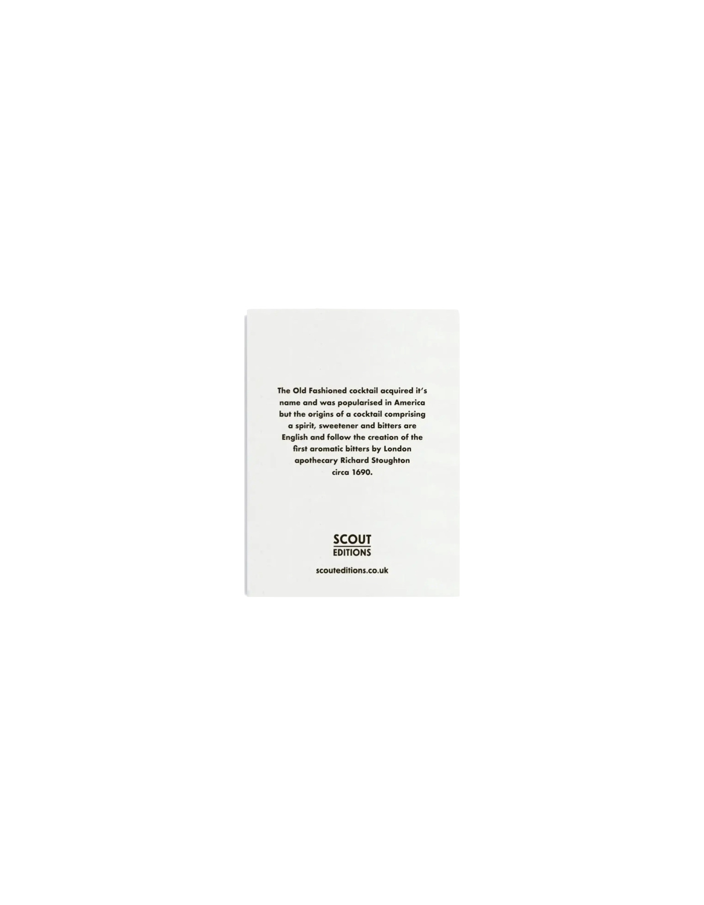 SCOUT EDITIONS Kleine Doppelkarte Cocktail
