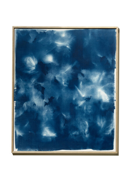 STUDIO SOMMER Original Cyanotypie - Unikat 50x60cm FRAGMENTS