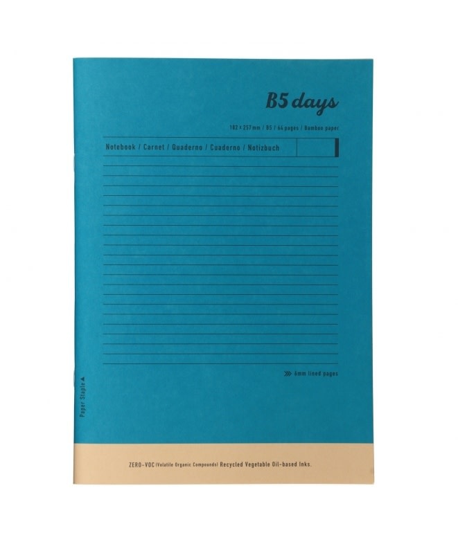 MARK'S Notizbuch B5 days Bamboo Paper - verschiedene Farben