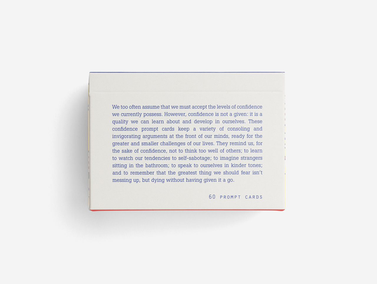 THE SCHOOL OF LIFE Confidence