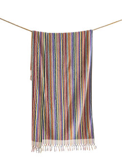Badetuch bunt gestreift