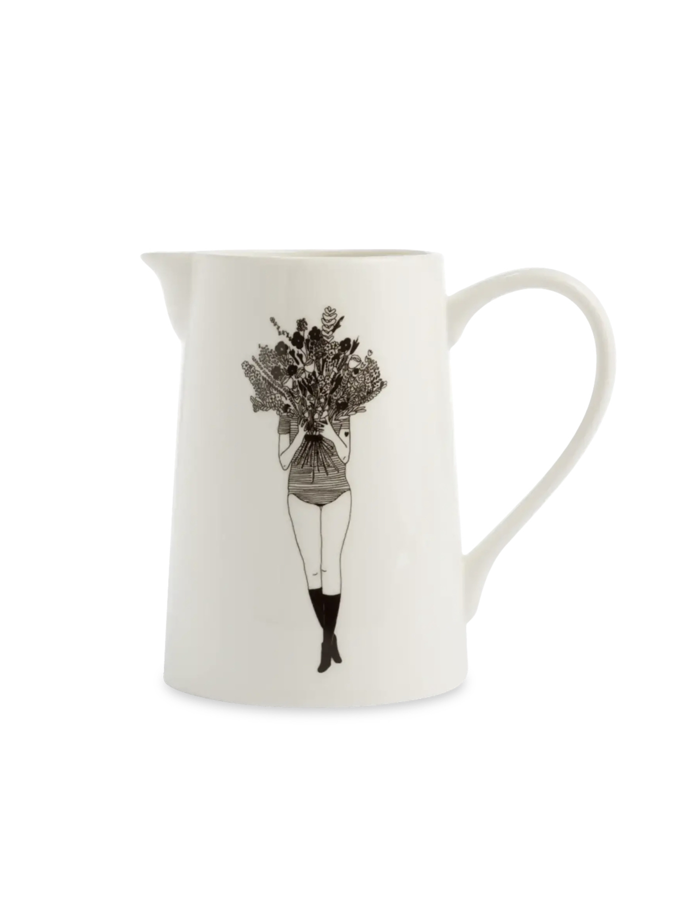 HELEN B Porzellan Krug  flower girl